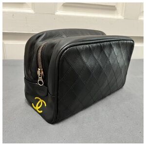 Authentic Chanel CoCo Travel Case Bag